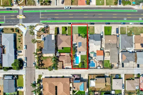 a view of city and an ocean