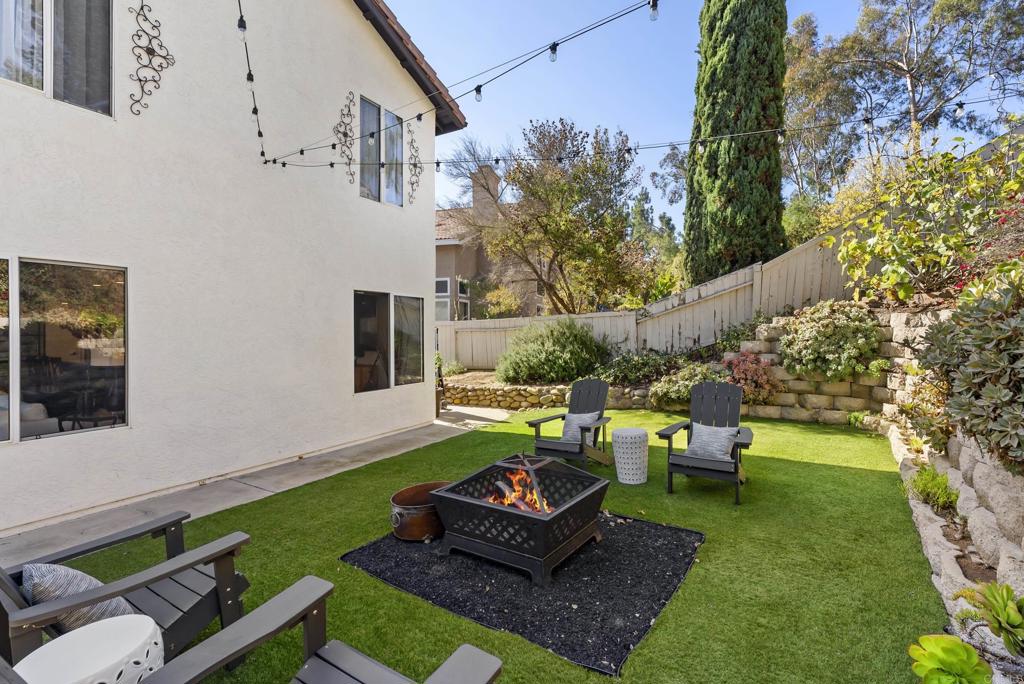 2225 Baxter Canyon Road Vista, CA 92081 - Photo 41 of 46 a backyard of a house with table and chairs