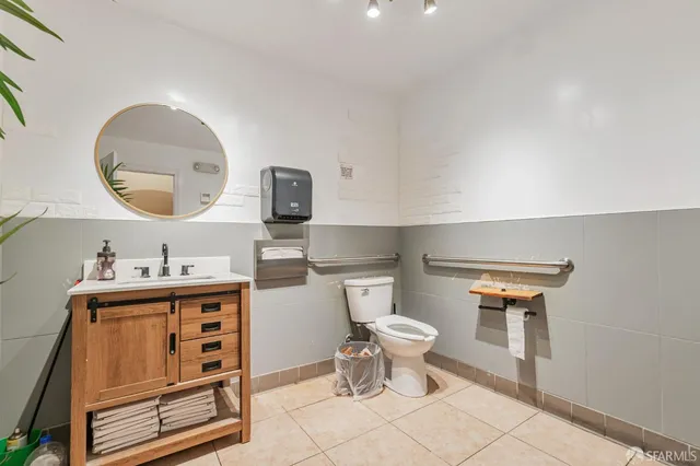 a room with gym equipment