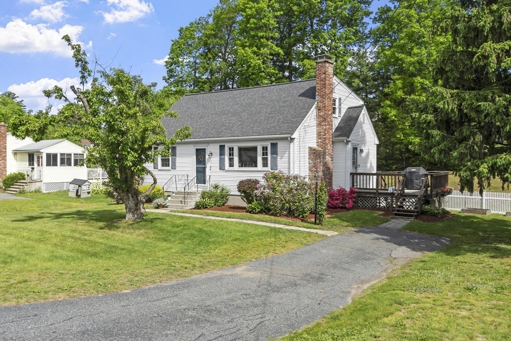 6 Edith Road Hudson, MA 01749 - Photo 29 of 30 a front view of house with yard and green space