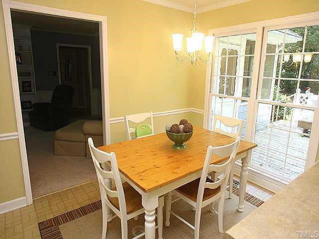 2905 Legare Court Raleigh, NC 27613 - Photo 5 of 10 Breakfast nook had all wallpaper removed and a fresh coat of paint for the walls and the trim. New lighting too. Other
