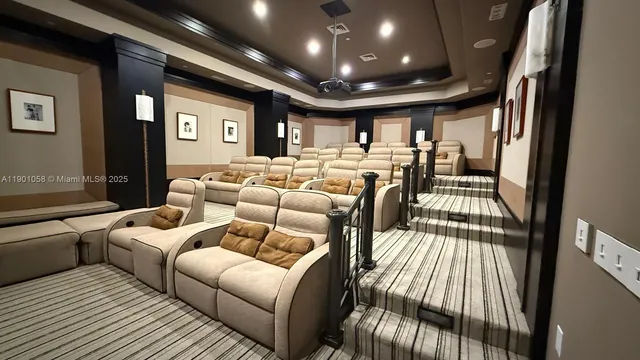 a living room with a couch and a flat screen tv