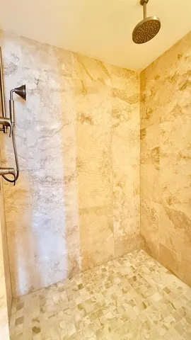 a view of a city with tall buildings