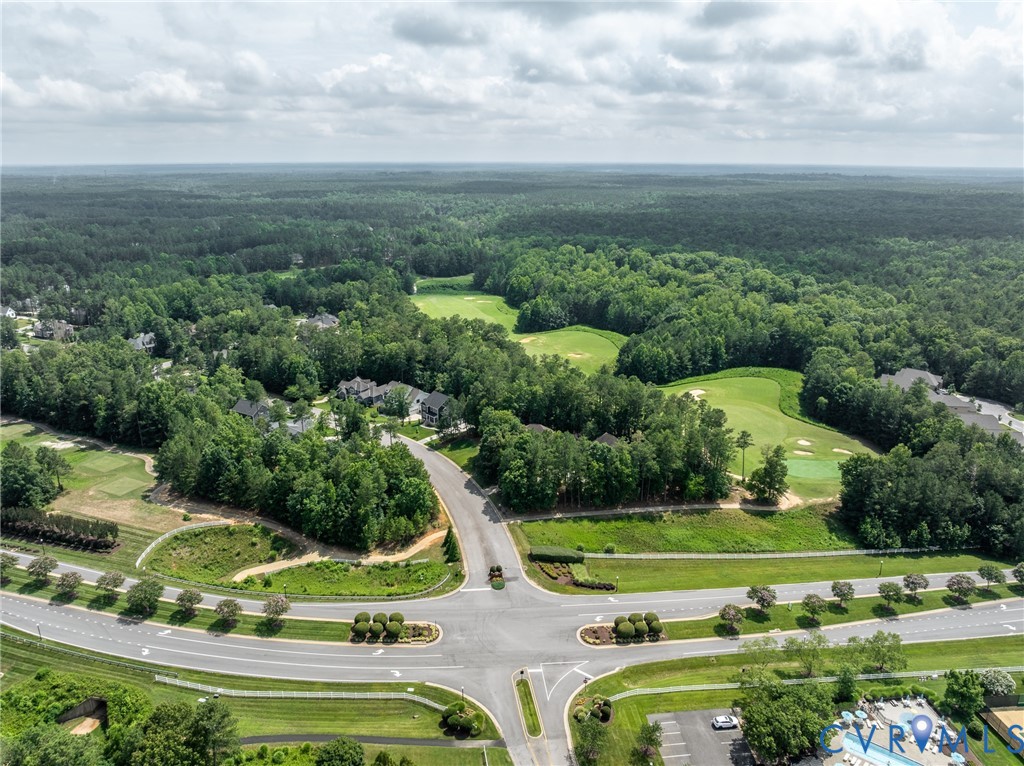 10437 Virginia Rail Court Providence Forge, VA 23140 - Photo 51 of 56 Aerial view showcasing residential properties surr