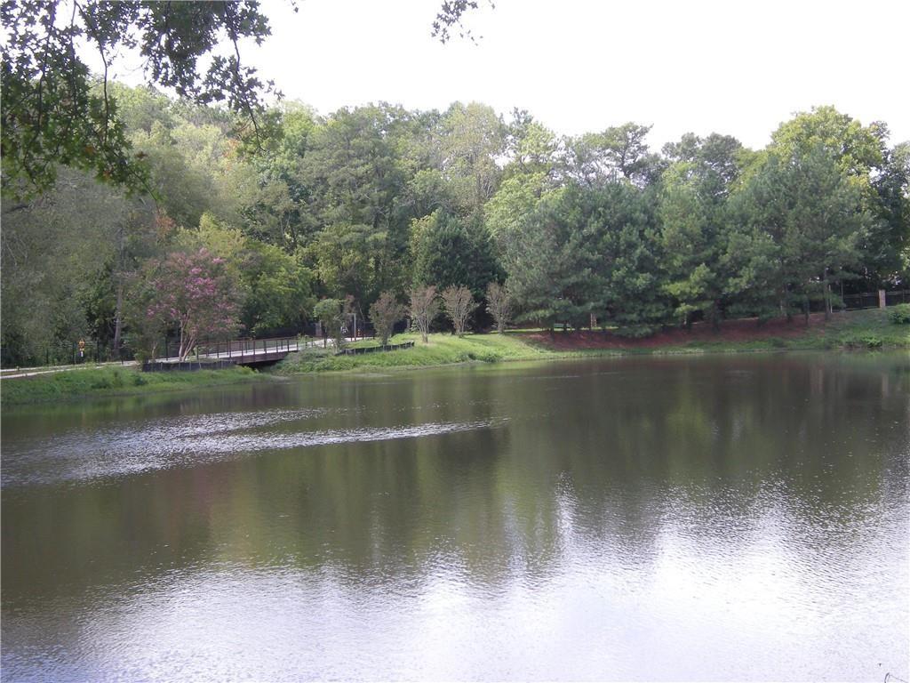 Lovely, peaceful lake has PATH Greenway and Trails all around it.  Clairmont Place has its own coded gate to the Trails.  Walk to Emory and even to the Beltline!