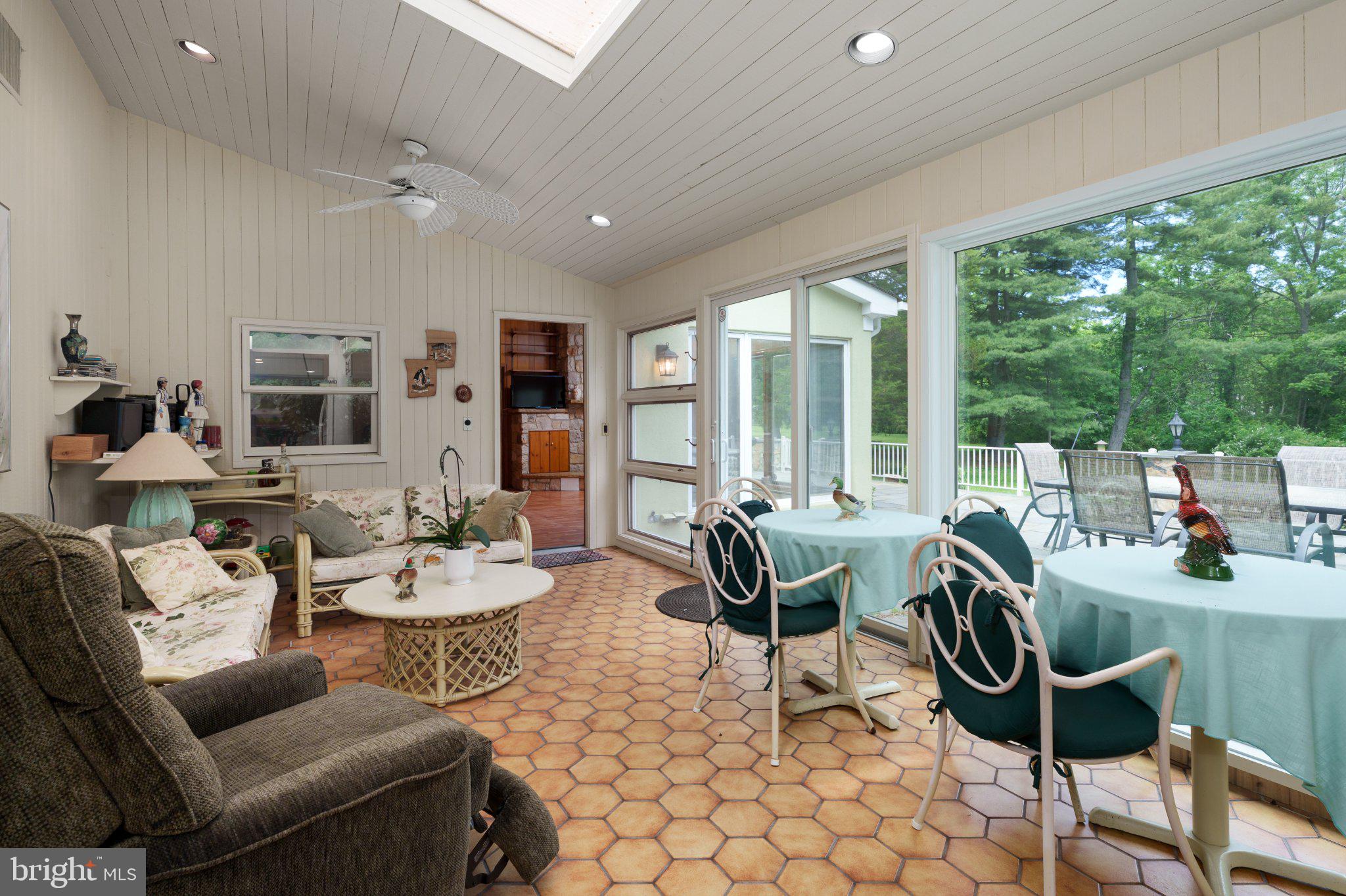 338 Gallup Road Princeton, NJ 08540 - Photo 25 of 53 a view of a dining room with furniture window and outside view