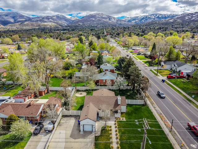 1795 South 200 West Bountiful, UT 84010 - Photo 34 of 37 Aerial view of residential area featuring a mountain backdrop