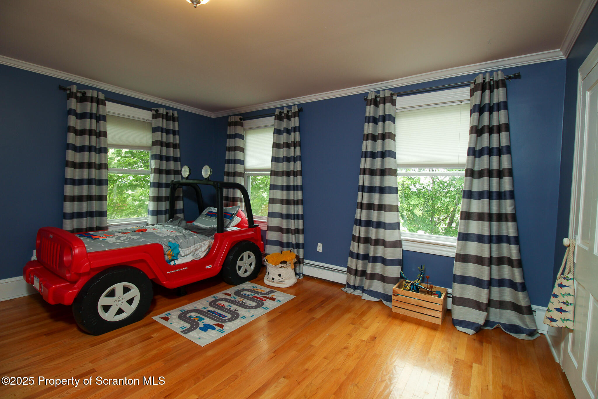 525 North Abington Road Clarks Summit, PA 18411 - Photo 34 of 61 a bedroom with a bed and a window