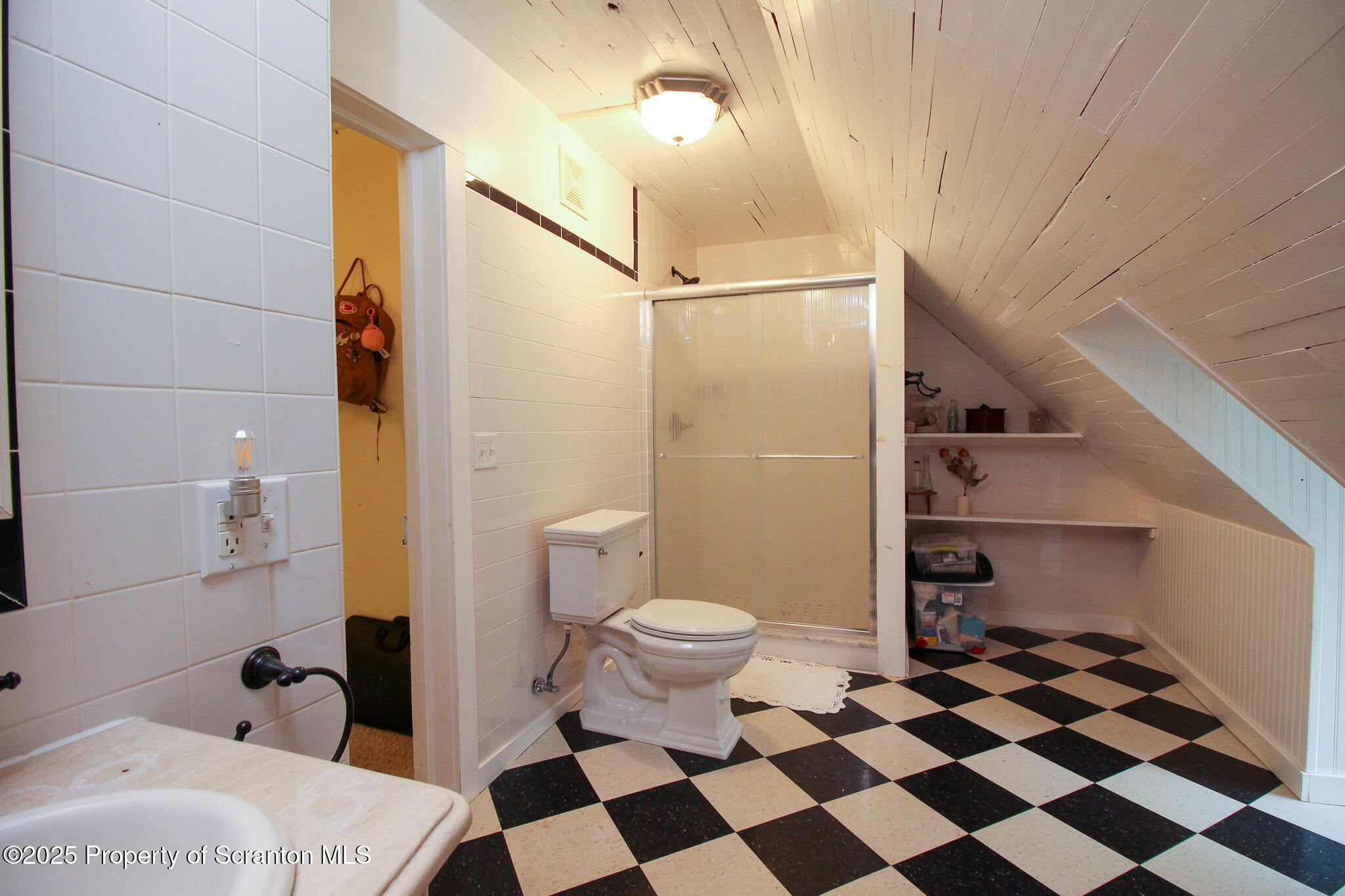 525 North Abington Road Clarks Summit, PA 18411 - Photo 40 of 61 a bathroom with a sink toilet and shower