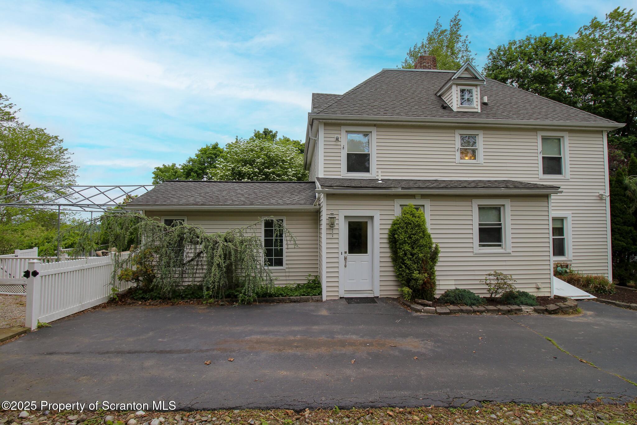 525 North Abington Road Clarks Summit, PA 18411 - Photo 45 of 61 a front view of a house with a yard