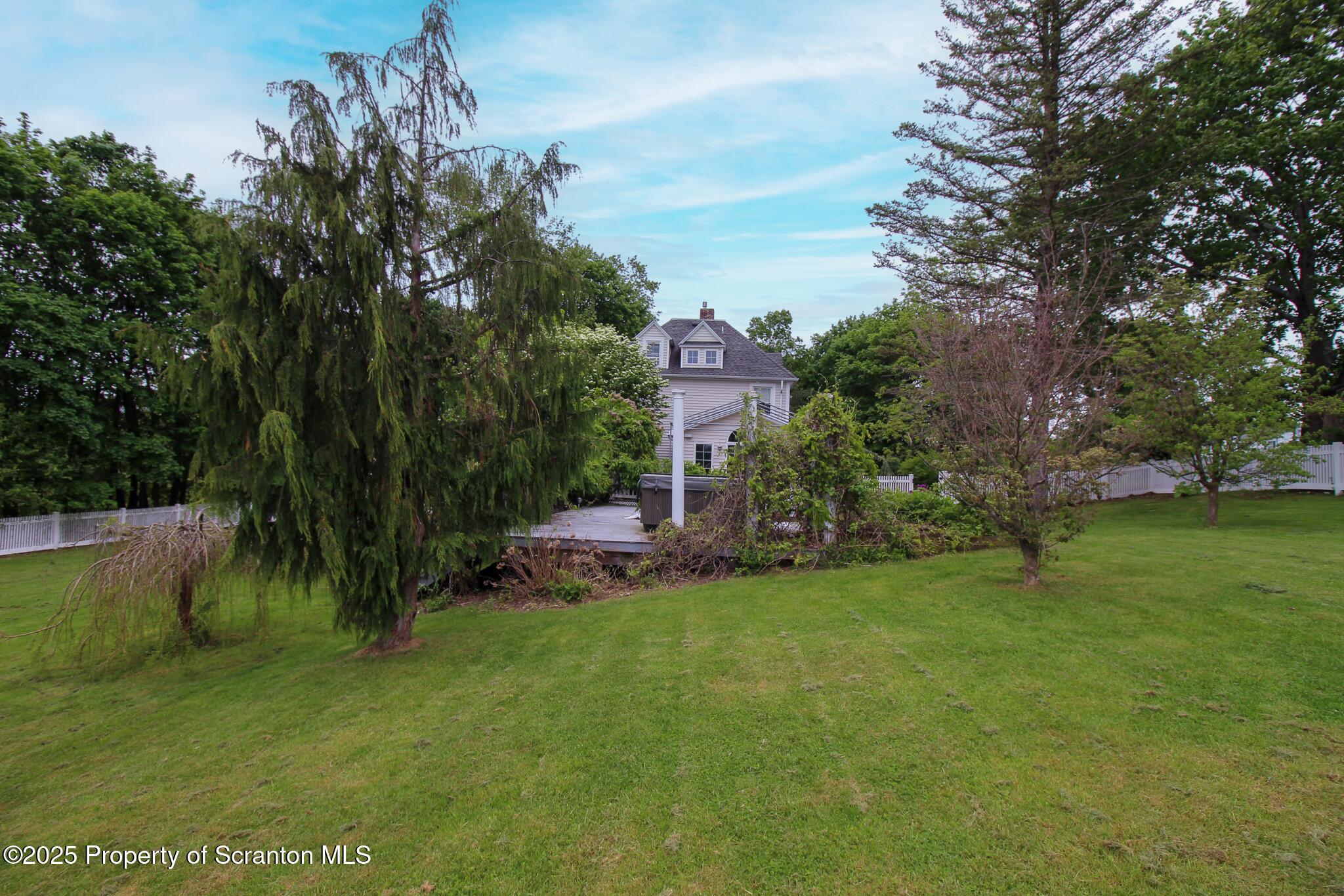 525 North Abington Road Clarks Summit, PA 18411 - Photo 50 of 61 a view of a house with a yard