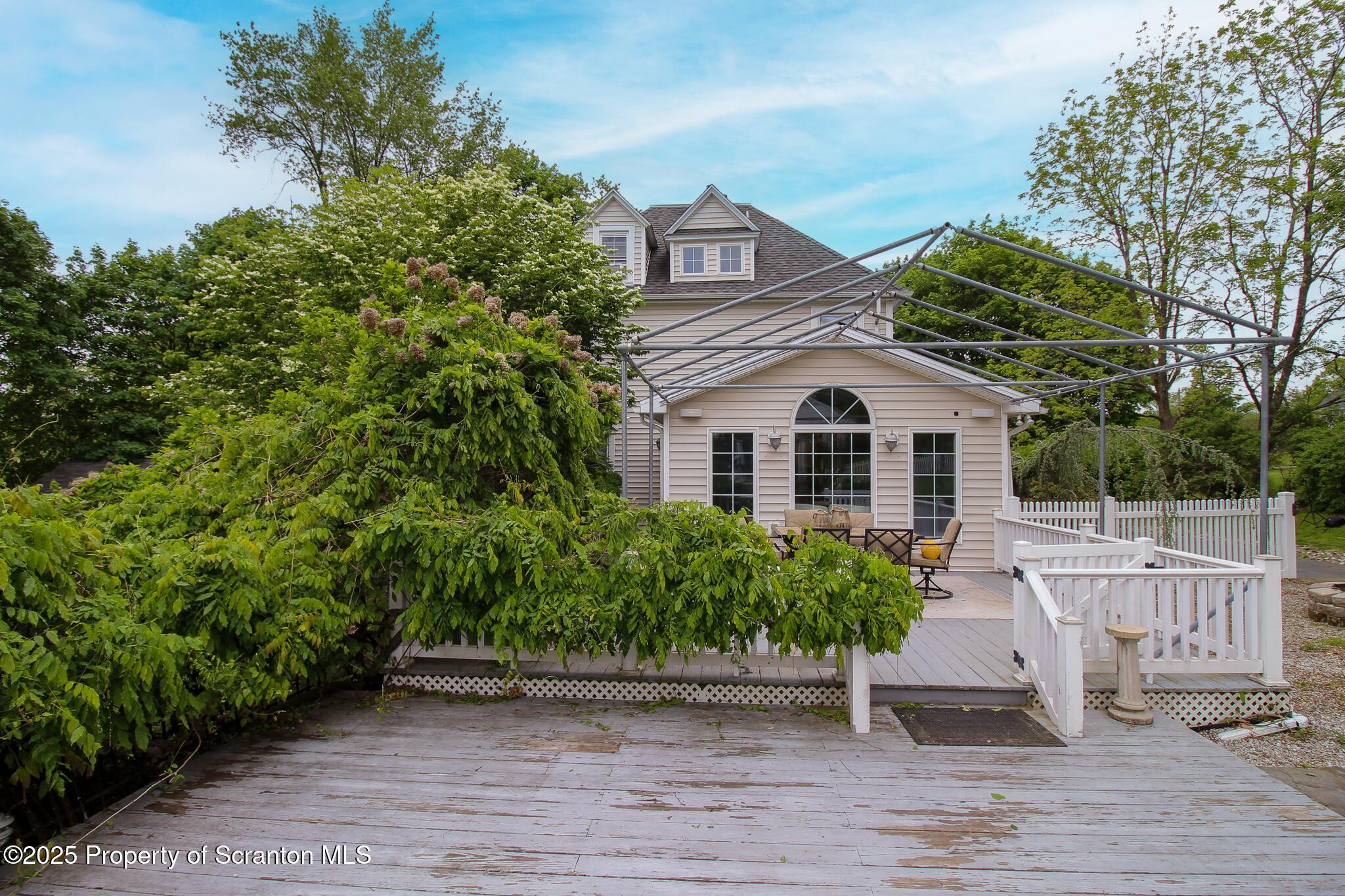 525 North Abington Road Clarks Summit, PA 18411 - Photo 52 of 61 a view of a house with a yard