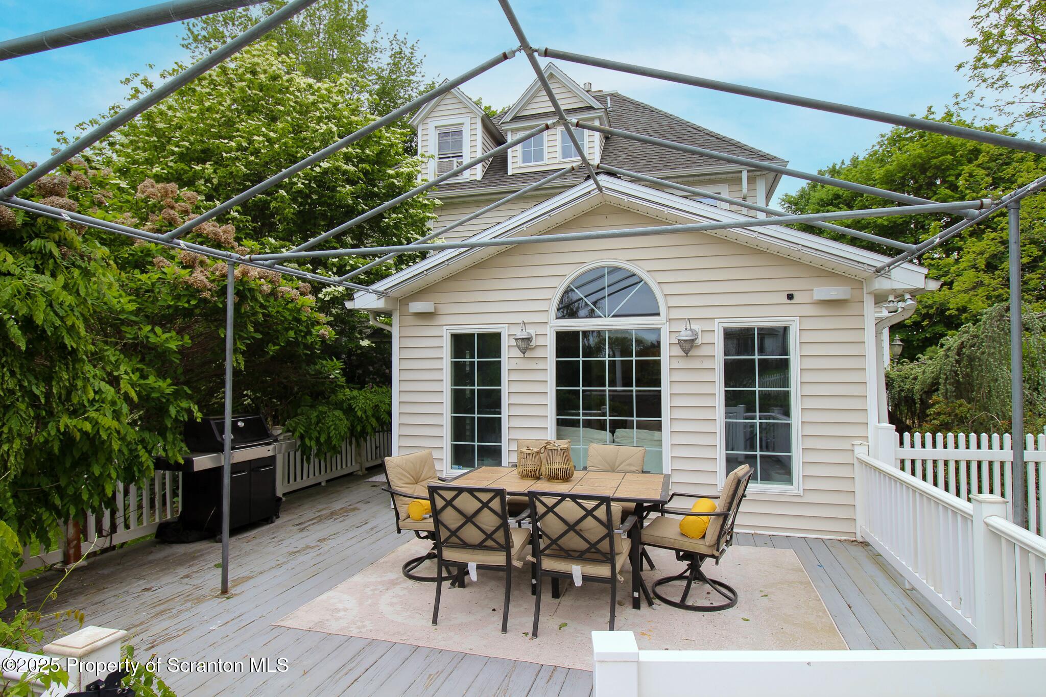 525 North Abington Road Clarks Summit, PA 18411 - Photo 53 of 61 a view of a house with backyard and sitting area