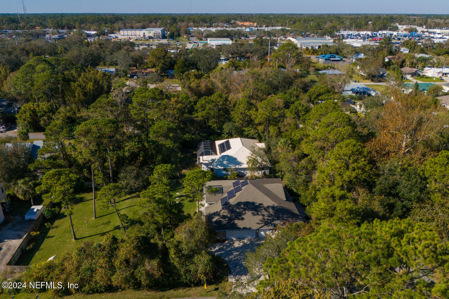 104 Loyola Road St. Augustine, FL 32086 - Photo 8 of 27 an aerial view of house with yard
