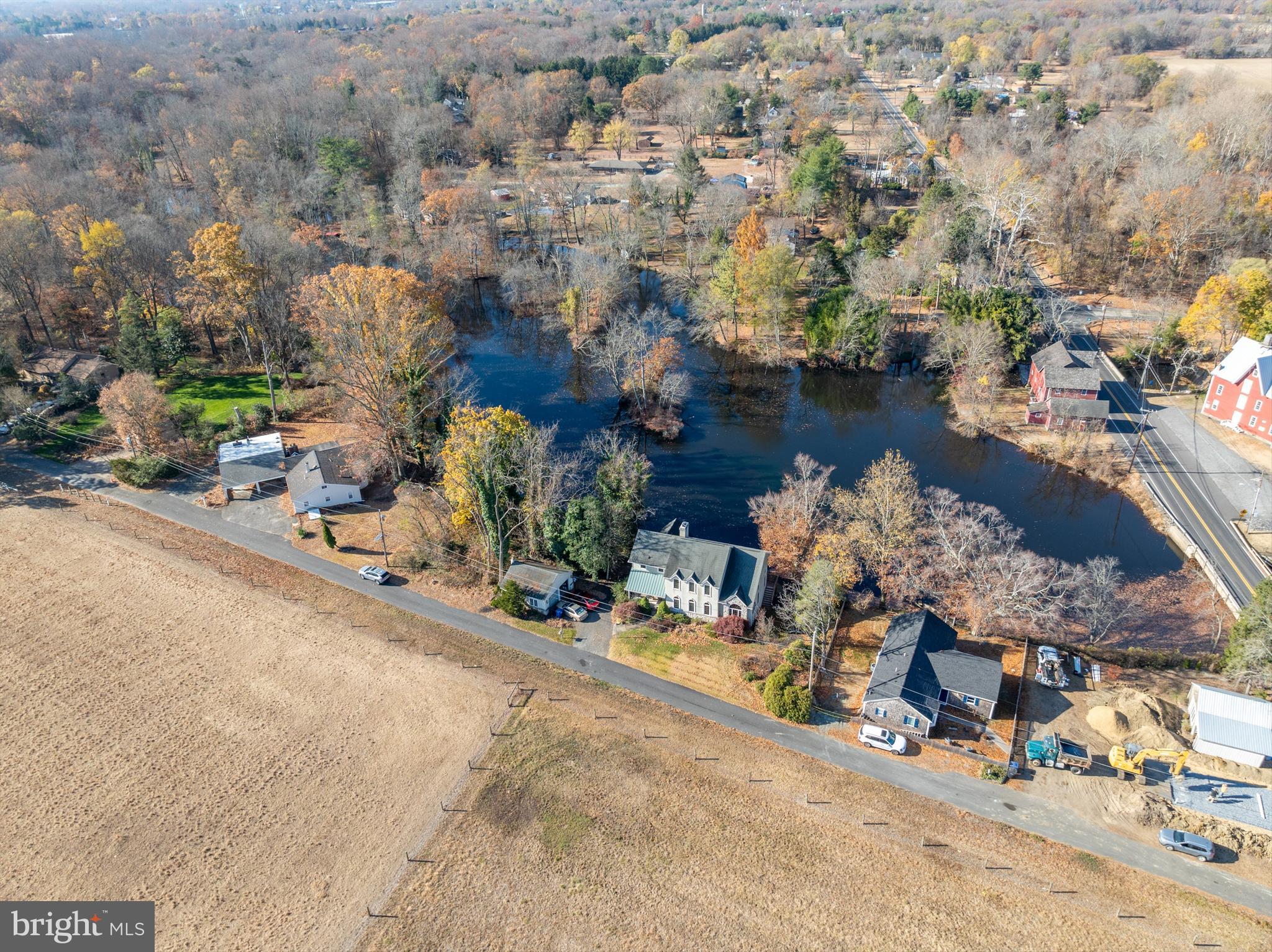 8 Lakeside Drive Medford, NJ 08055 - Photo 47 of 53 VIEW OF STREE AND LAND ACROSS FROM HOUSE