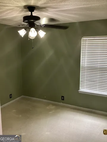 a view of empty room and window