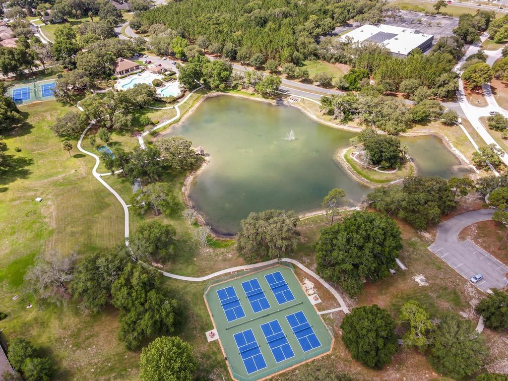 6301 West Glynborne Loop Crystal River, FL 34429 - Photo 58 of 63 an aerial view of a house with a yard and lake view