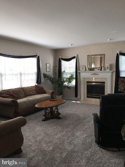 42 Hill Road Warminster, PA 18974 - Photo 19 of 44 a living room with furniture and a fireplace