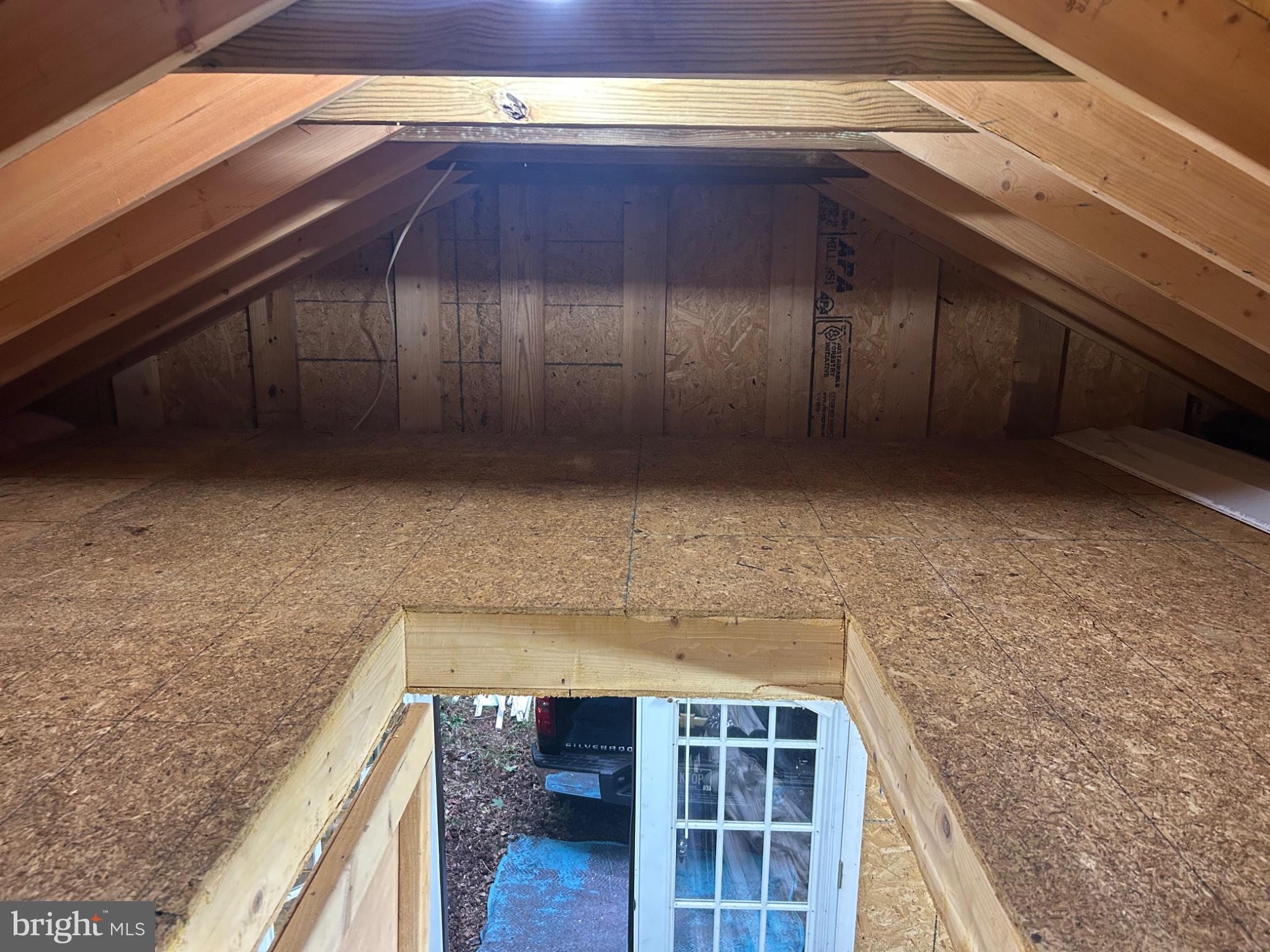 26317 Fire Tower Road Laurel, DE 19956 - Photo 22 of 22 Spacious attic with wooden beams.