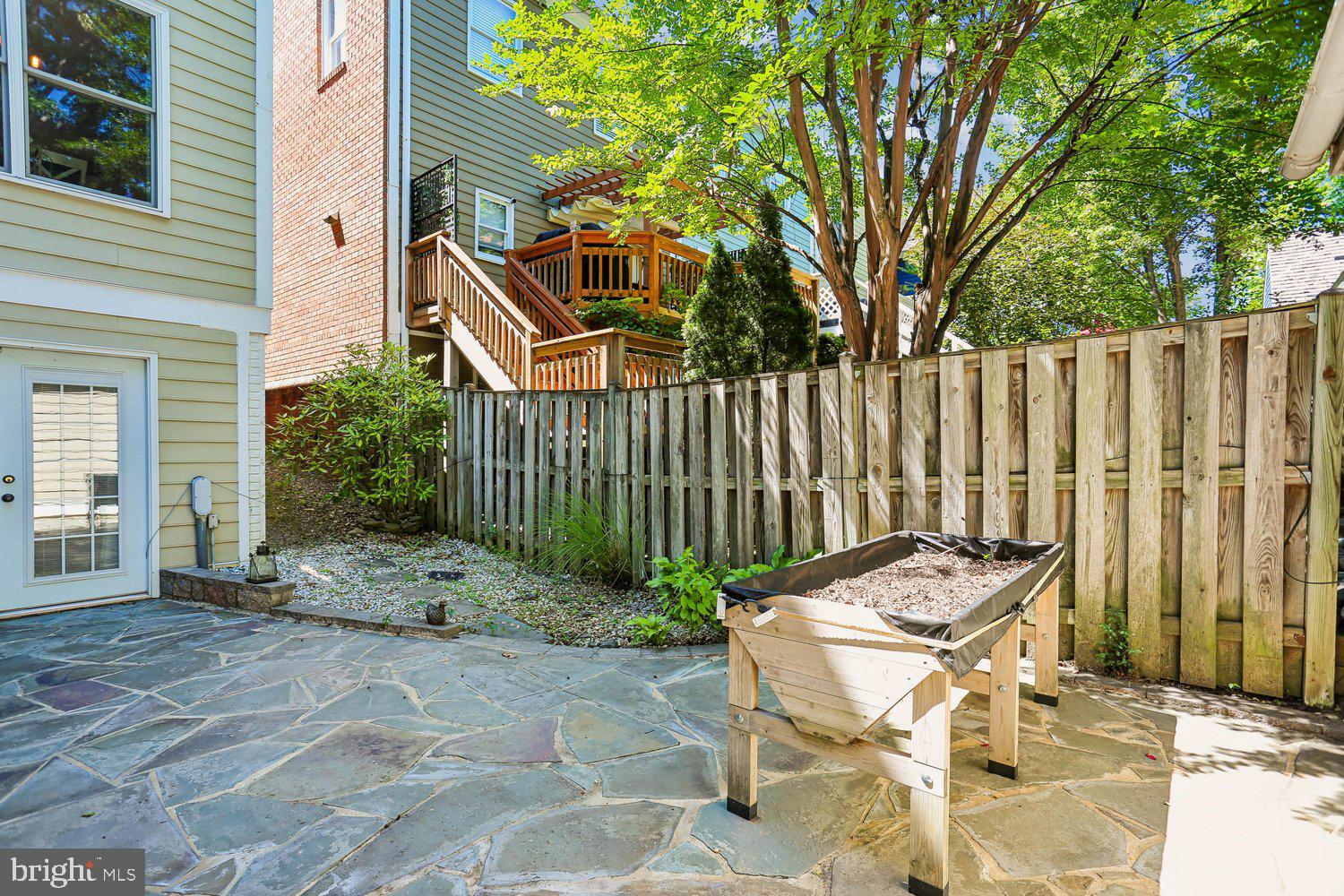 465 Tschiffely Square Road Gaithersburg, MD 20878 - Photo 52 of 74 Newly landscaped slate patio