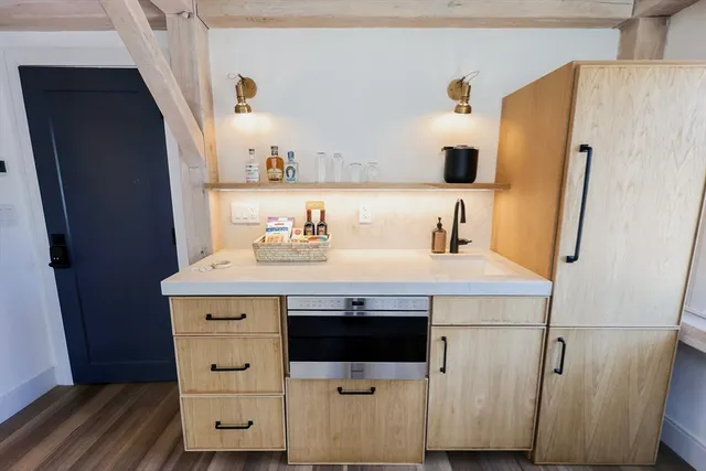 a room with furniture and a window