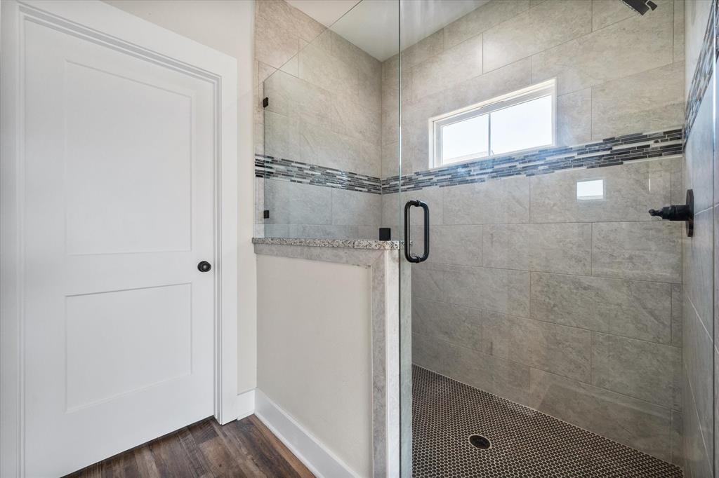 4003 Nettle Road Streetman, TX 75859 - Photo 21 of 33 a close view of a shower in bathroom