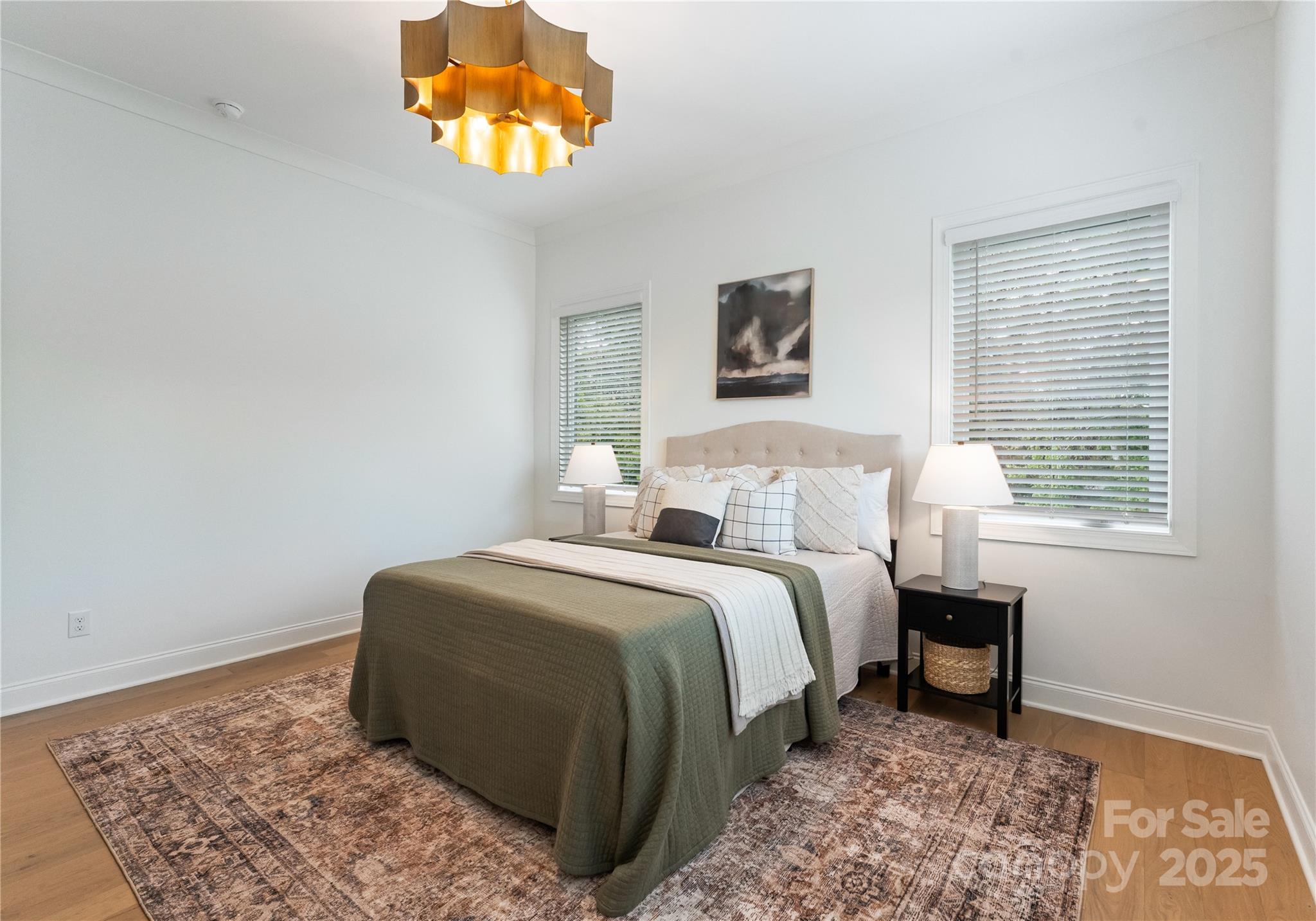 4215 Walker Road Charlotte, NC 28211 - Photo 19 of 43 a bedroom with bed and a window