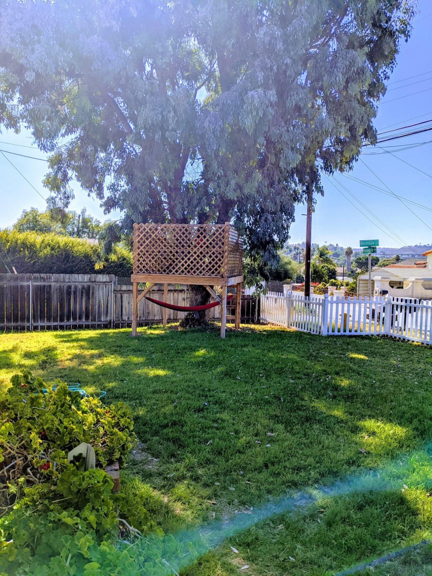 9035 Rosedale Drive Spring Valley, CA 91977 - Photo 14 of 14 a view of a house with a big yard and sitting area