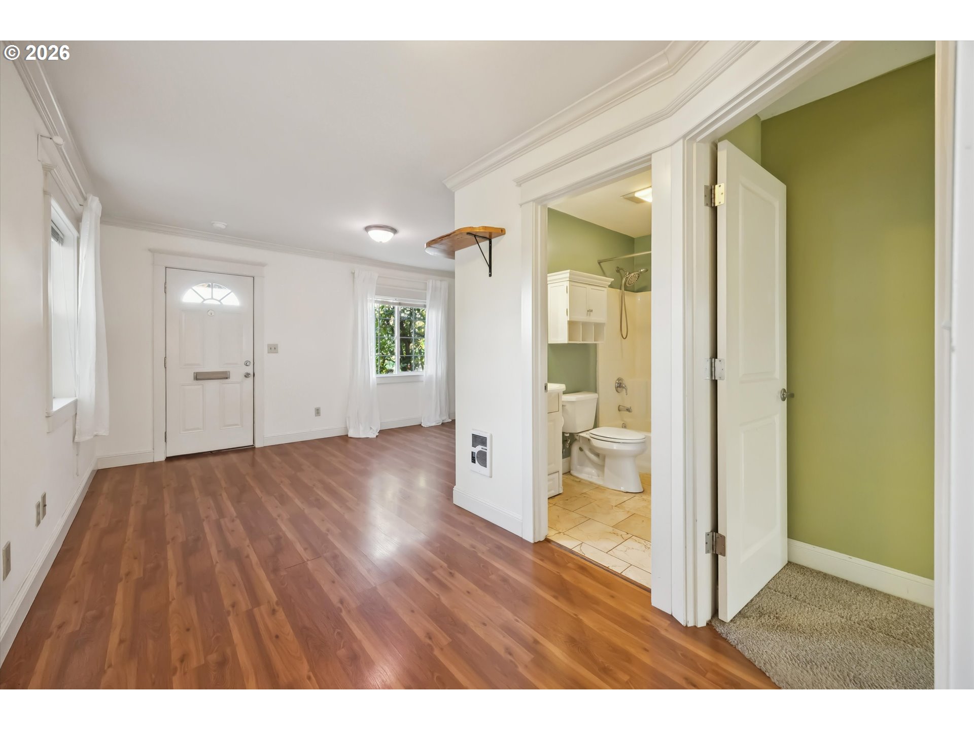 6118 Northeast Alton Street Portland, OR 97213 - Photo 14 of 46 a view interior of the house and wooden floor
