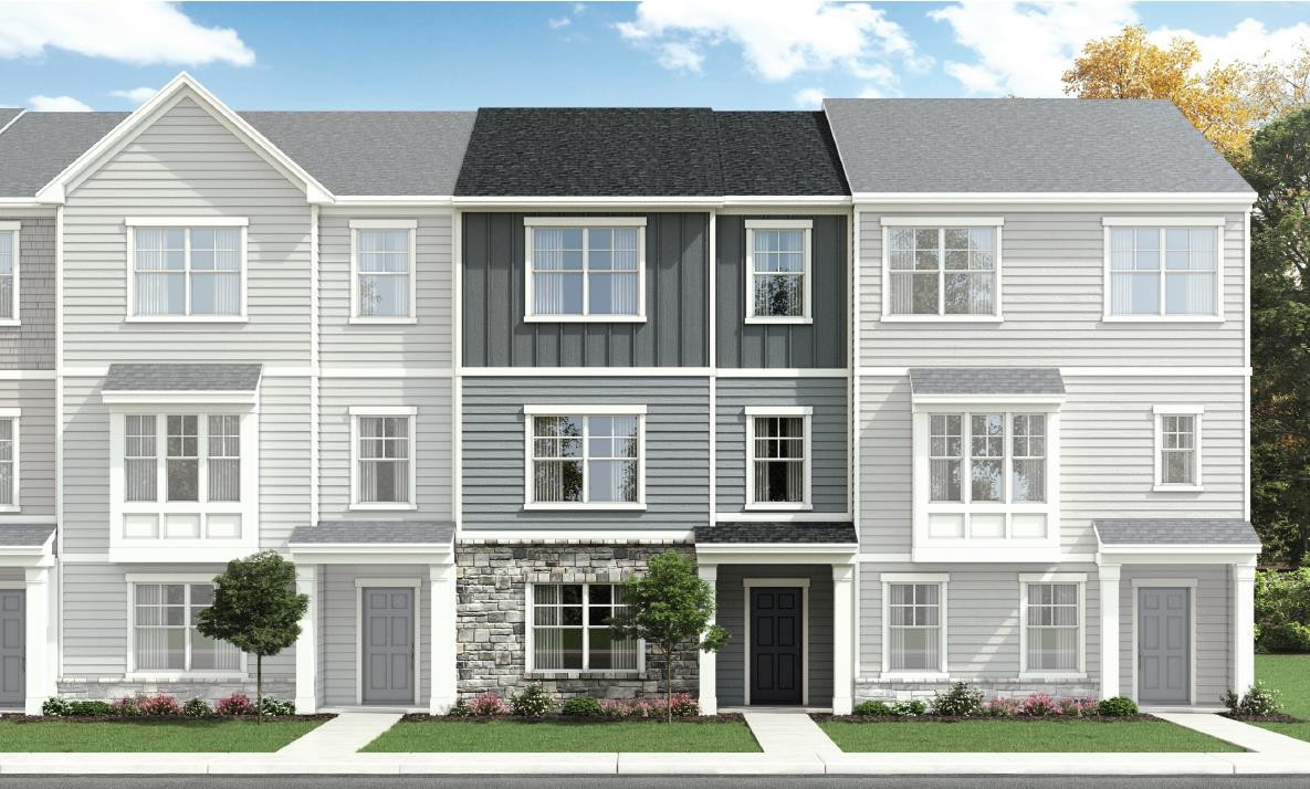 6429 Mentor Place, Unit 3208 Raleigh, NC 27616 - Photo 2 of 25 Bradley C. Exterior color scheme will vary. Exterior rendering