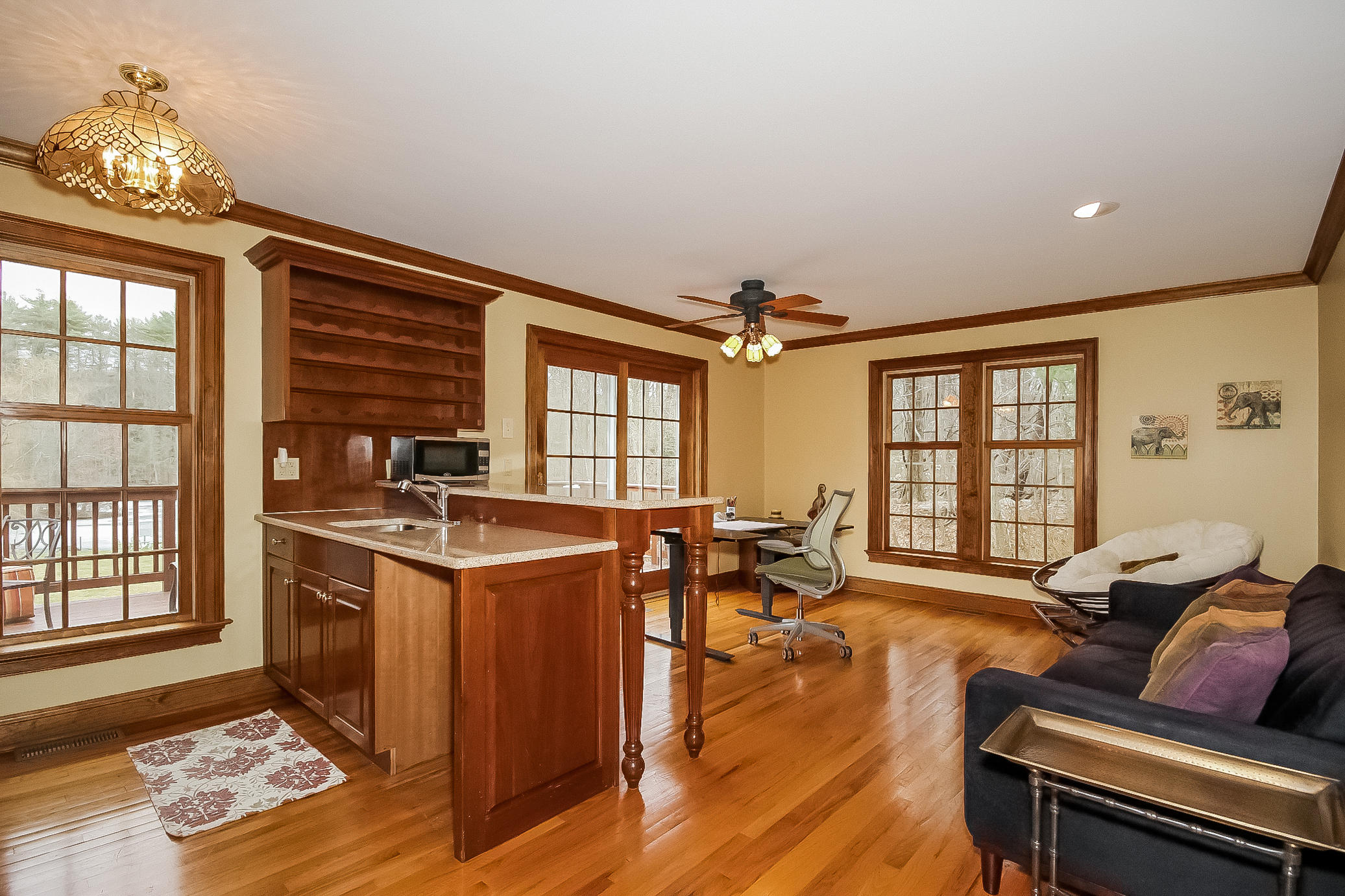 95 Cascade Road Stamford, CT 06903 - Photo 14 of 26 a living room with furniture and a large window