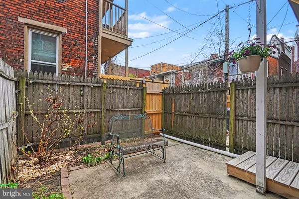 a view of outdoor seating area
