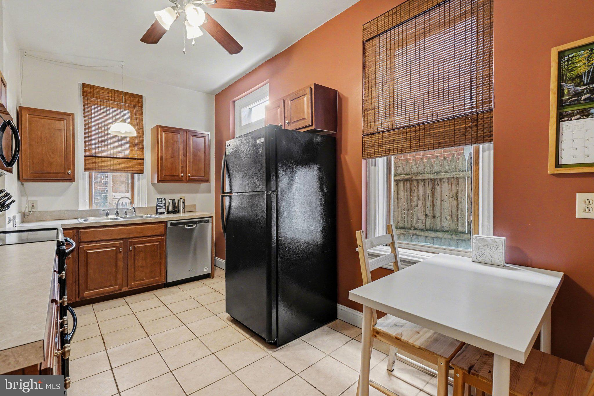261 Delaware Street Harrisburg, PA 17102 - Photo 9 of 40 a kitchen with stainless steel appliances a refrigerator sink and microwave