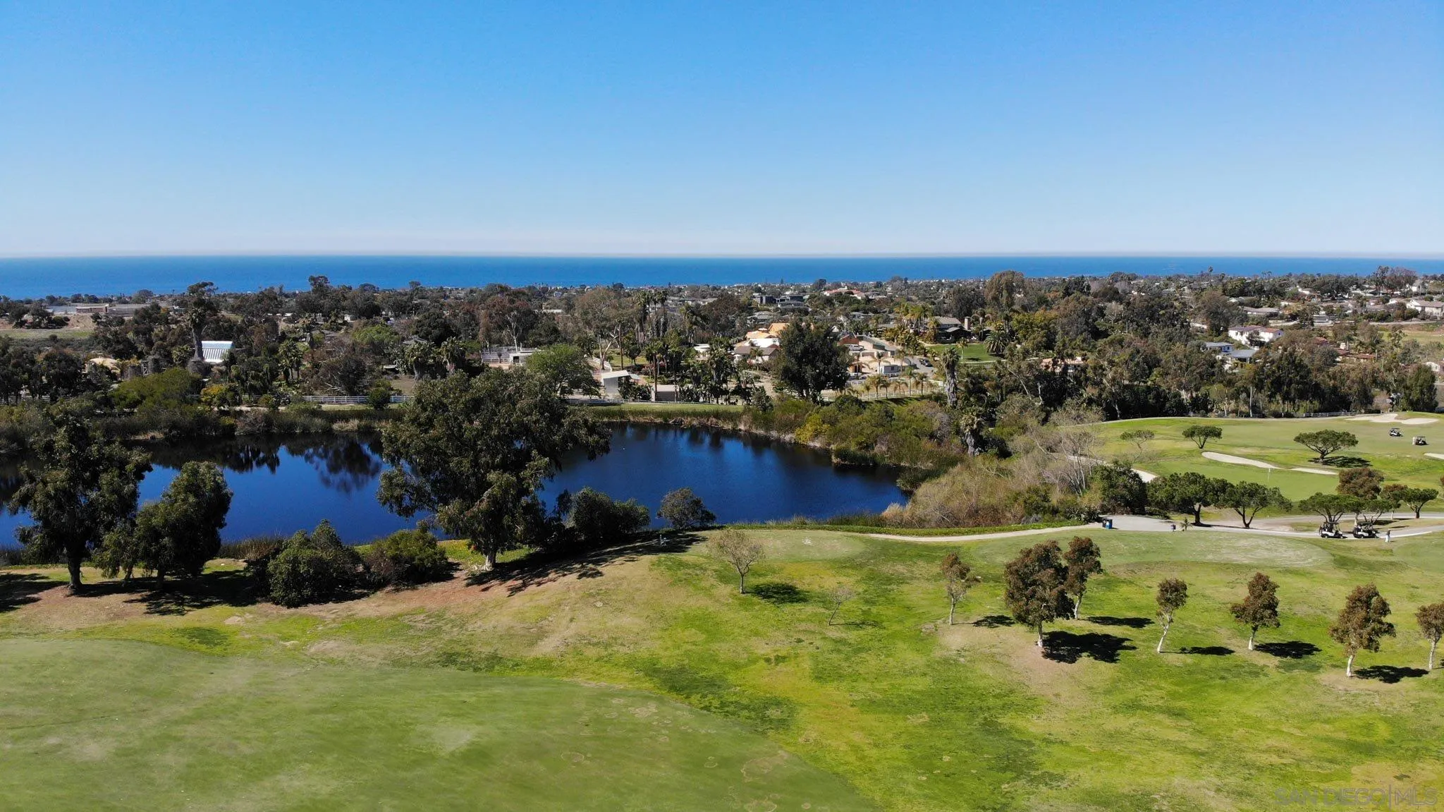 694 Cypress Hills Drive Encinitas, CA 92024 - Photo 47 of 49 an aerial view of a house with a yard