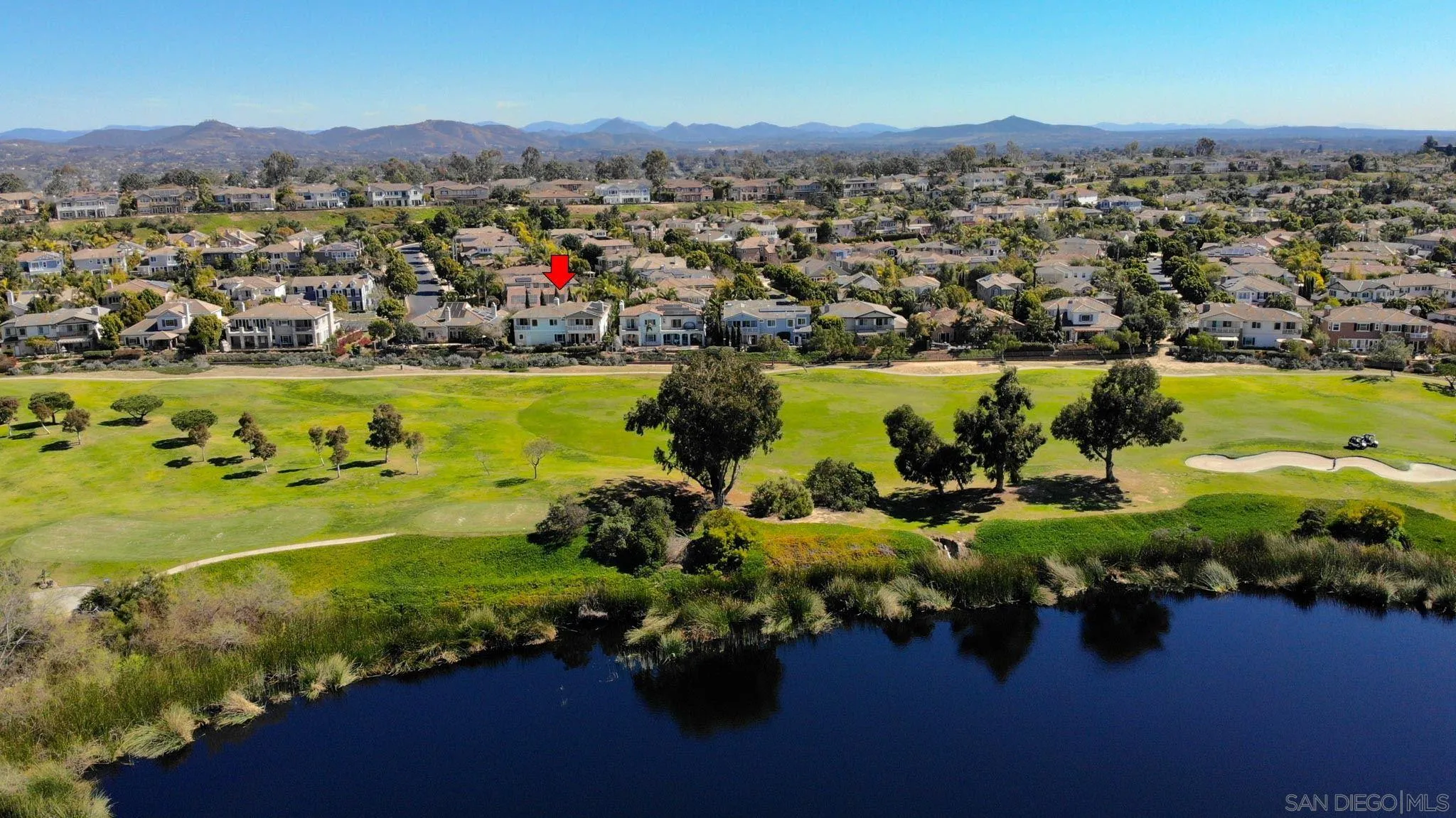 694 Cypress Hills Drive Encinitas, CA 92024 - Photo 48 of 49 a view of a city with ocean view