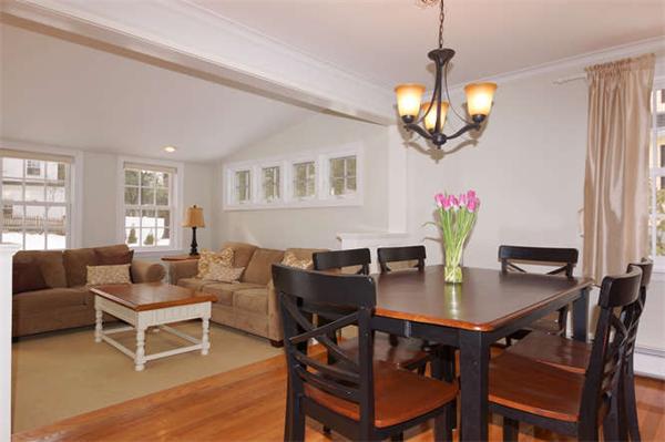24 Colby Road Wellesley, MA 02482 - Photo 5 of 16 a view of a dining room with furniture window and wooden floor