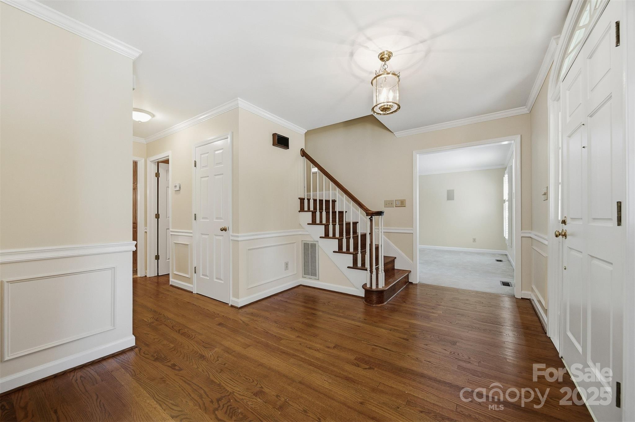 147 35th Avenue Northeast Hickory, NC 28601 - Photo 6 of 43 a view of entryway and hall with wooden floor