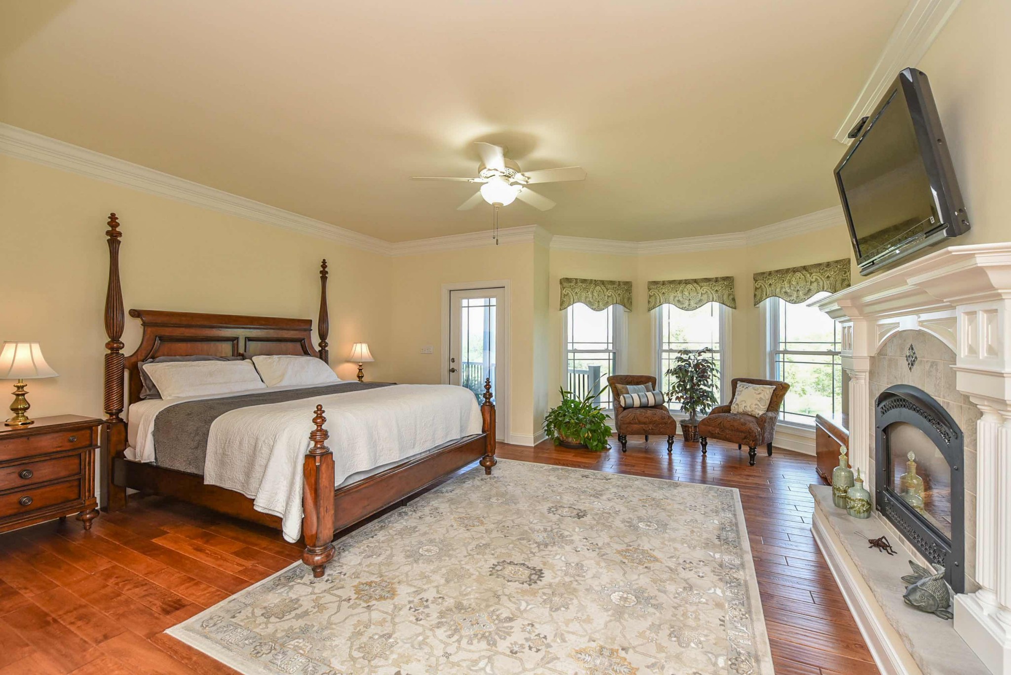 2682 Maple Grove Road Dickson, TN 37055 - Photo 21 of 50 a bed room with a bed and a television