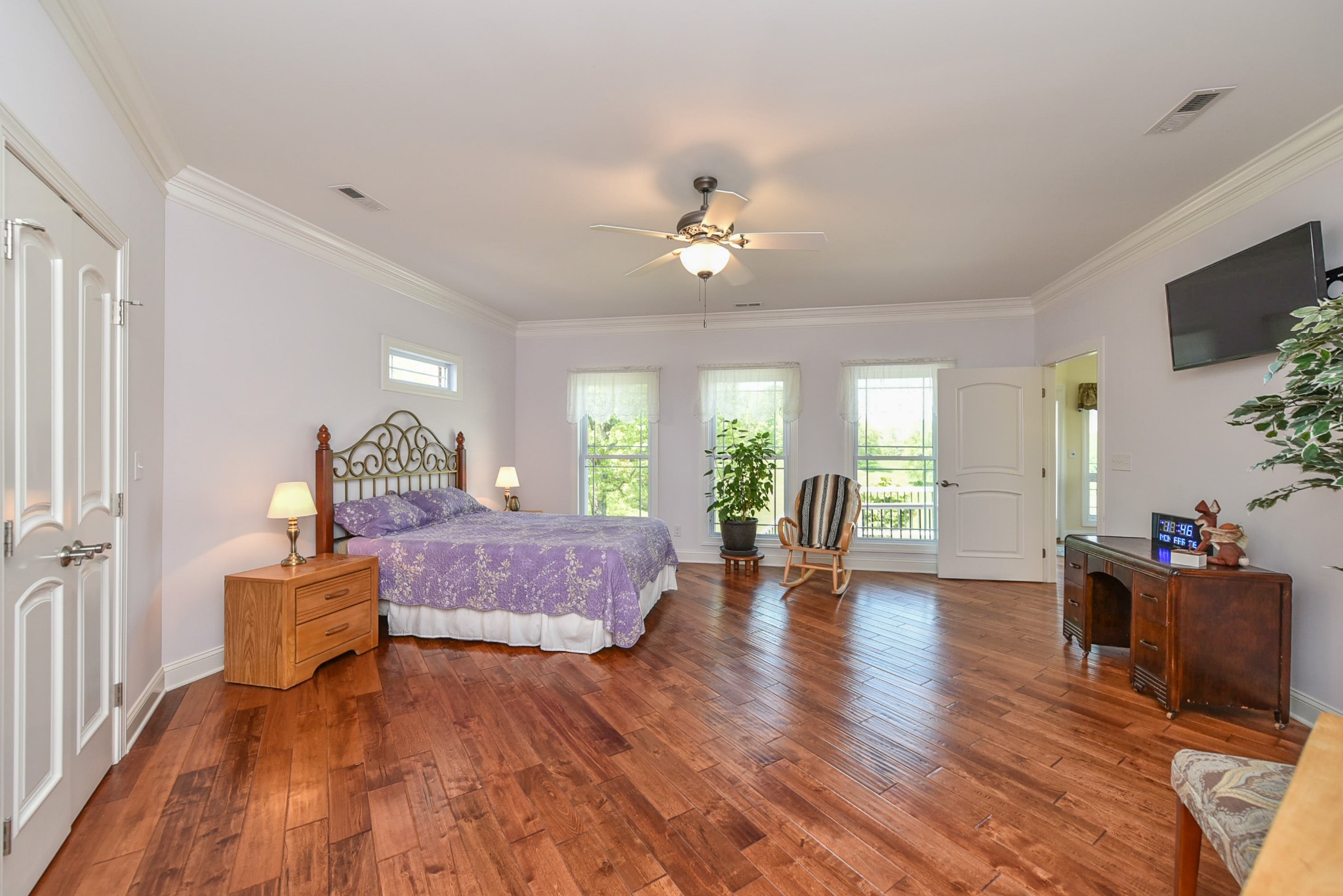 2682 Maple Grove Road Dickson, TN 37055 - Photo 29 of 50 a living room with furniture and a chandelier
