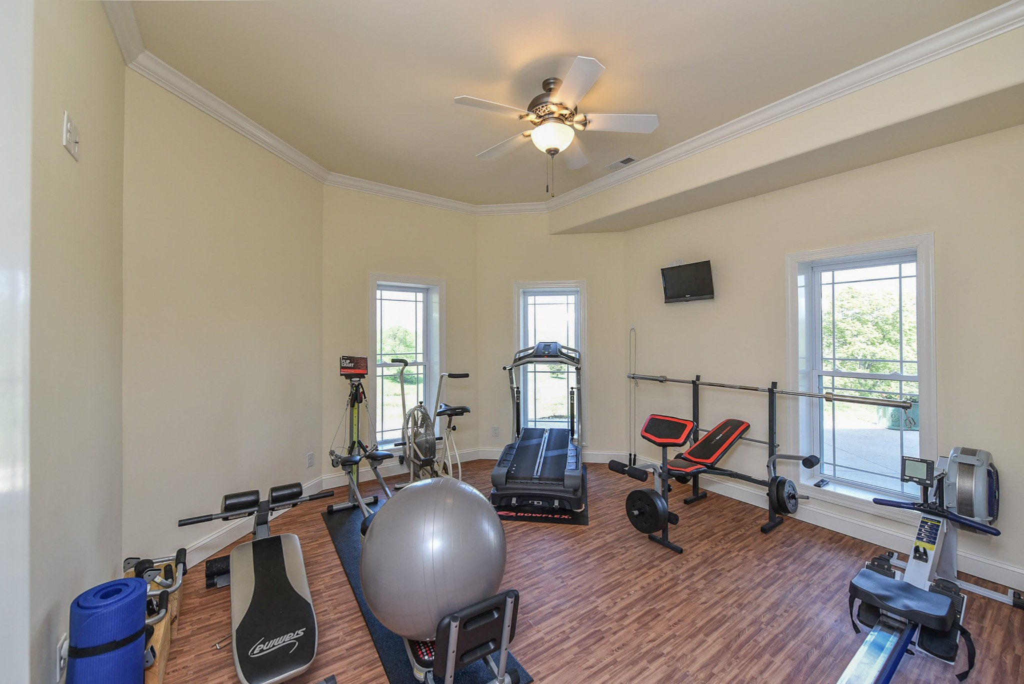 2682 Maple Grove Road Dickson, TN 37055 - Photo 45 of 50 a view of a workspace with furniture and a window
