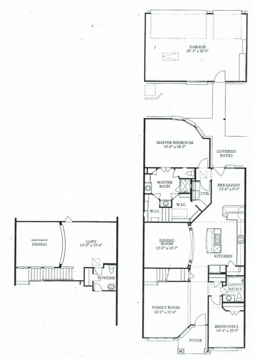 3310 Spring Landing Lane Pearland, TX 77584 - Photo 32 of 32 Floorplan with dimensions