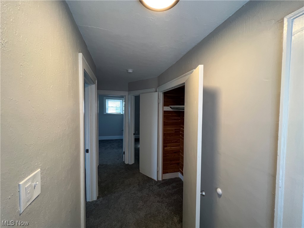 14807 Alger Road Cleveland, OH 44111 - Photo 10 of 16 Corridor featuring dark carpet