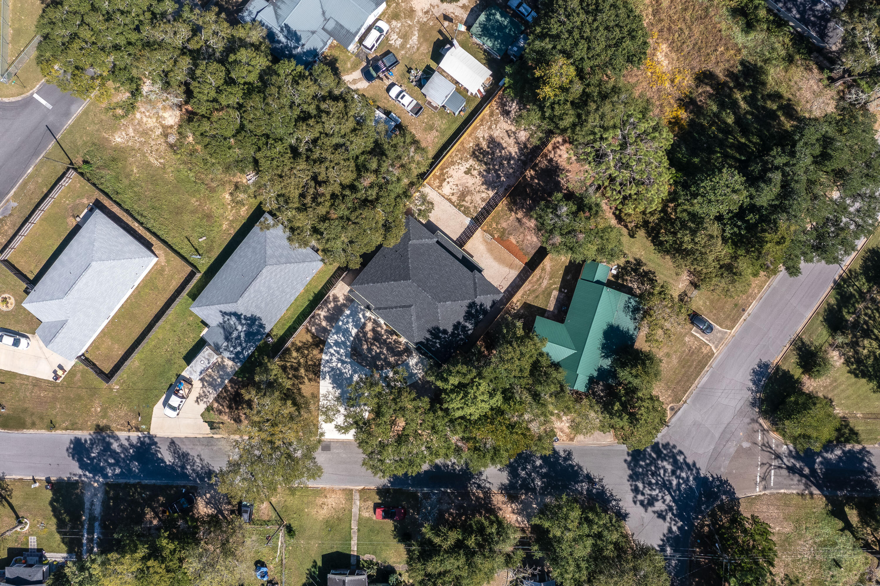 751 Amos Street, Unit A AND B Crestview, FL 32539 - Photo 30 of 47 an aerial view of house with yard