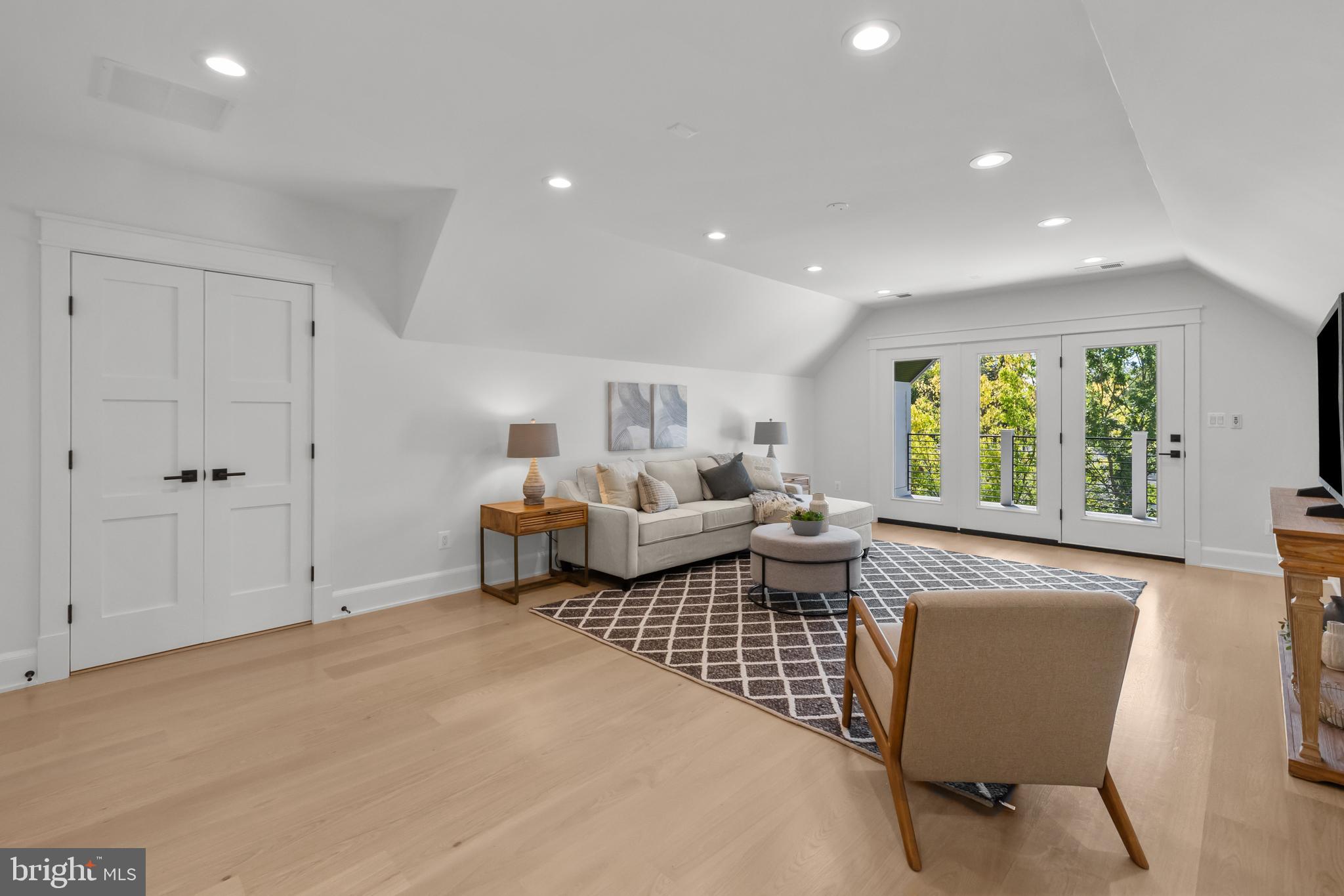 3108 Key Boulevard Arlington, VA 22201 - Photo 31 of 44 a bedroom with furniture and a large window