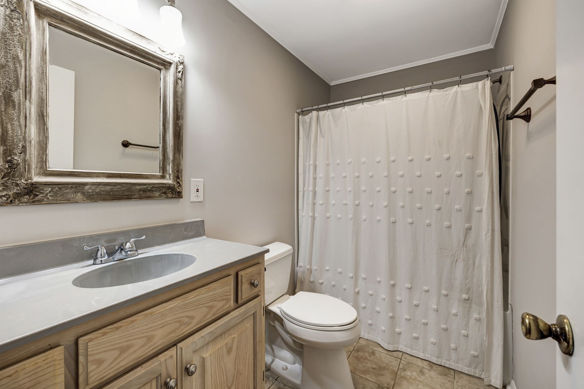 2538 Ragsdale Road Columbia, TN 38401 - Photo 13 of 35 a bathroom with a granite countertop sink toilet and shower