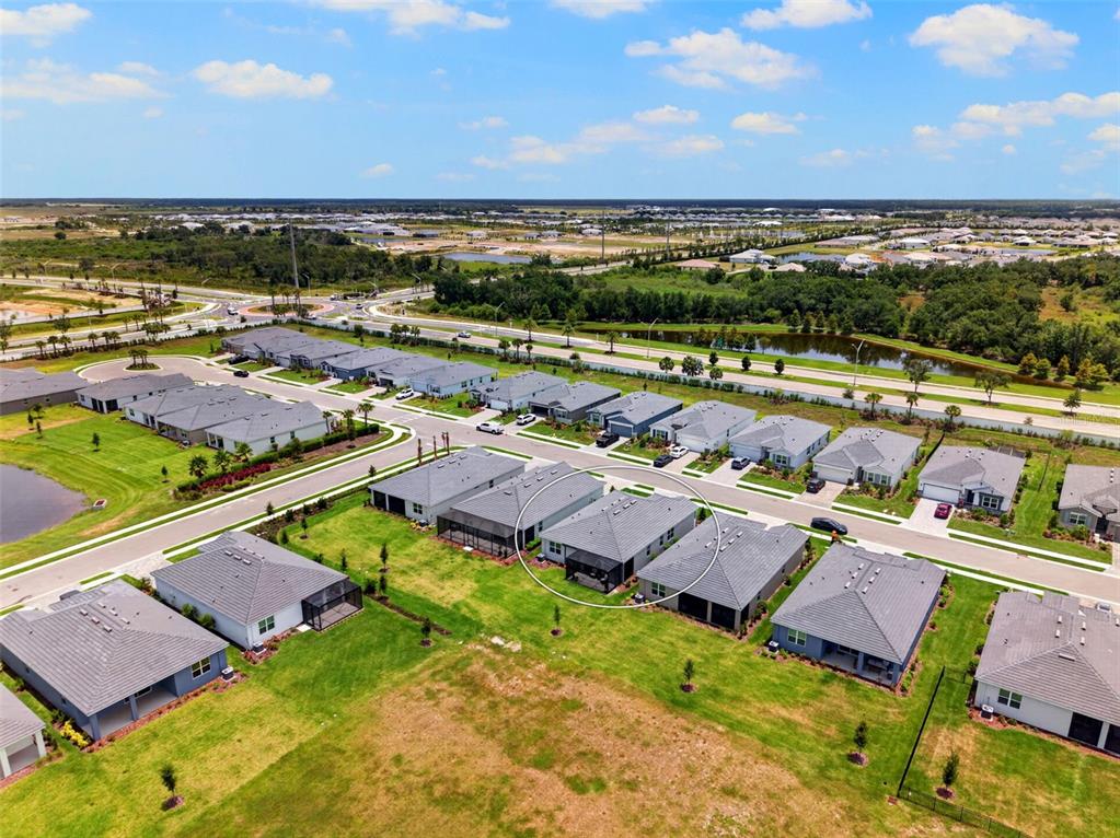 18237 Beach Ranch Terrace Bradenton, FL 34211 - Photo 58 of 72 an aerial view of a