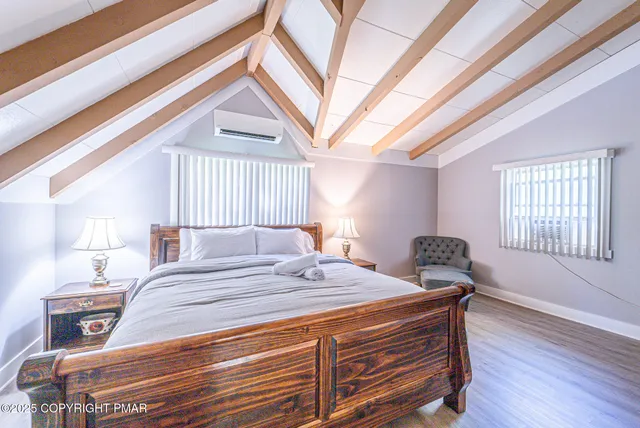 a view of a living room and dining room