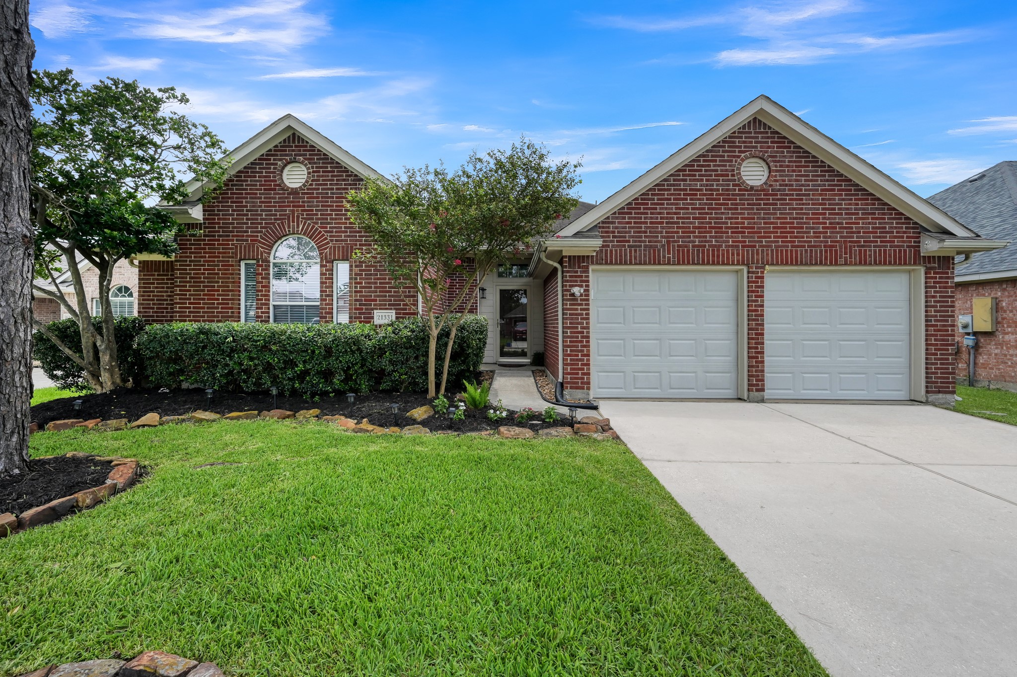 Welcome home to 21331 Timber Pines Drive nestled in the established community of Hannover Forest!