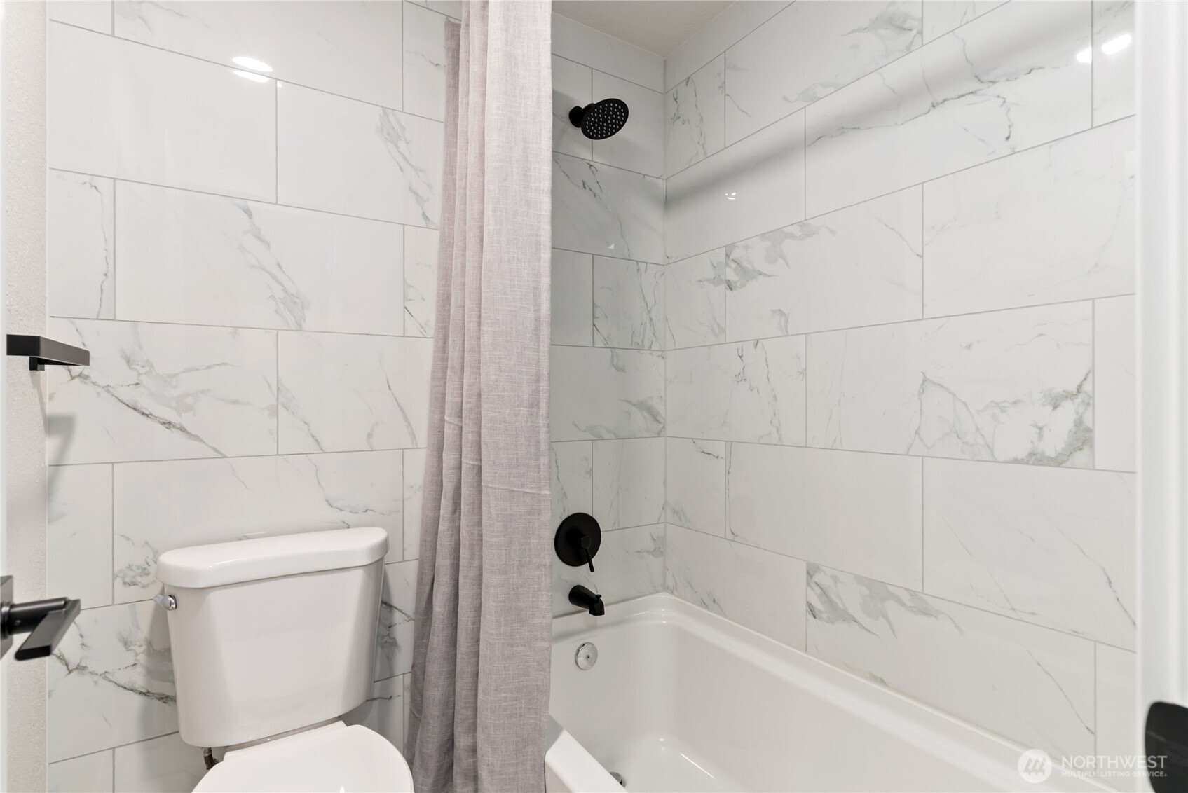 155 South 330th Street, Unit D Federal Way, WA 98003 - Photo 26 of 35 a bathroom with a toilet and a shower