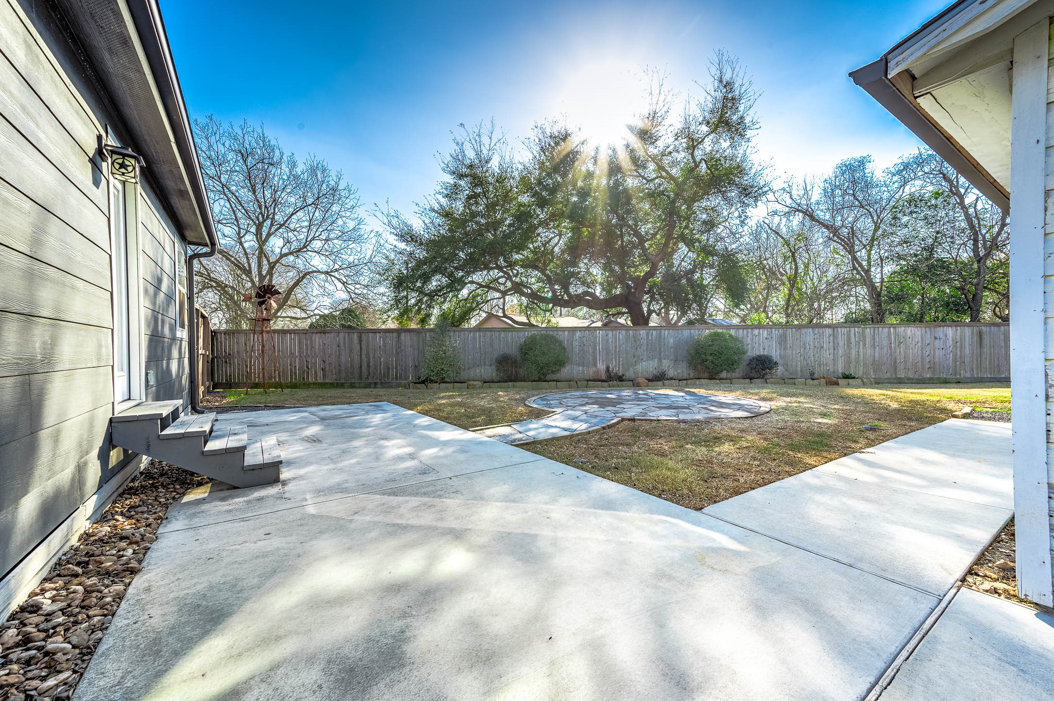 2738 Lilac Street Pasadena, TX 77503 - Photo 21 of 26 a view of a backyard of the house